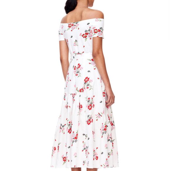 On OR Off shoulders: Rebecca Taylor Marguerite Floral Dress, XS (LIKE NEW!) - Picture 3 of 14